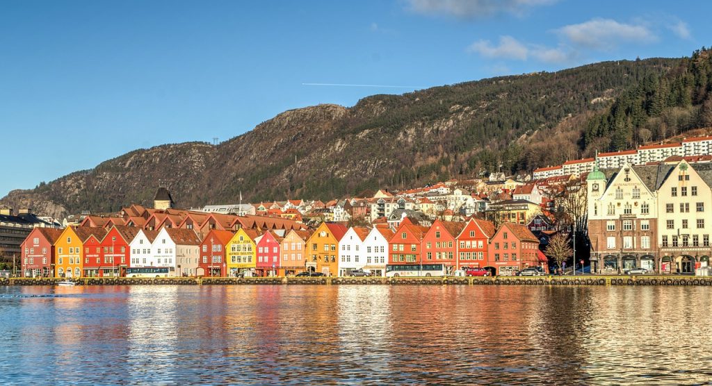 Bryggen in Bergen, Norway