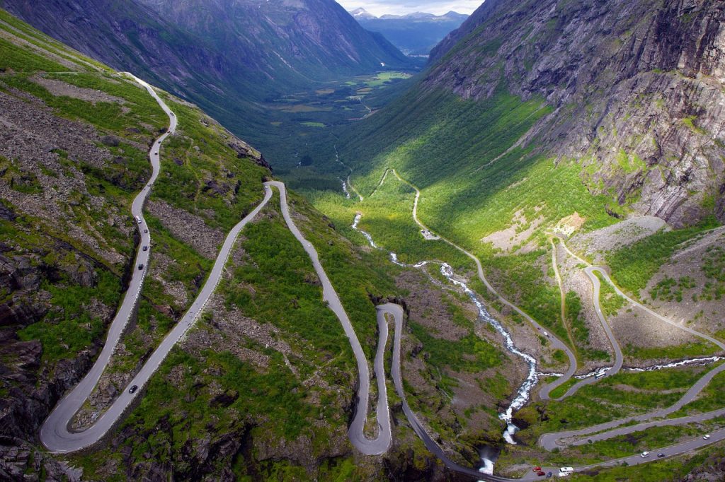 Trollstigen Scenic Route in Norway