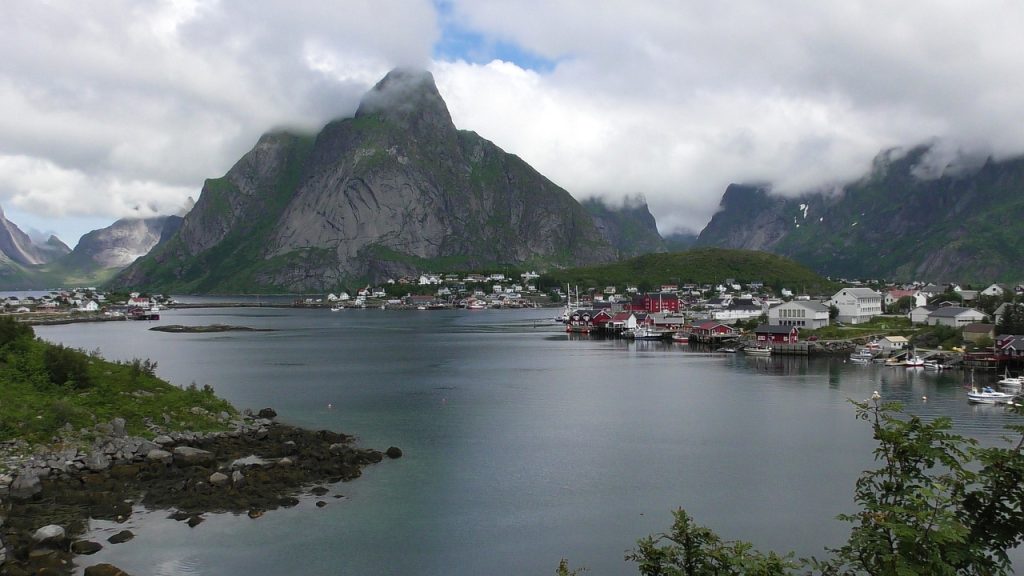 Lofoten Islands, fishing village