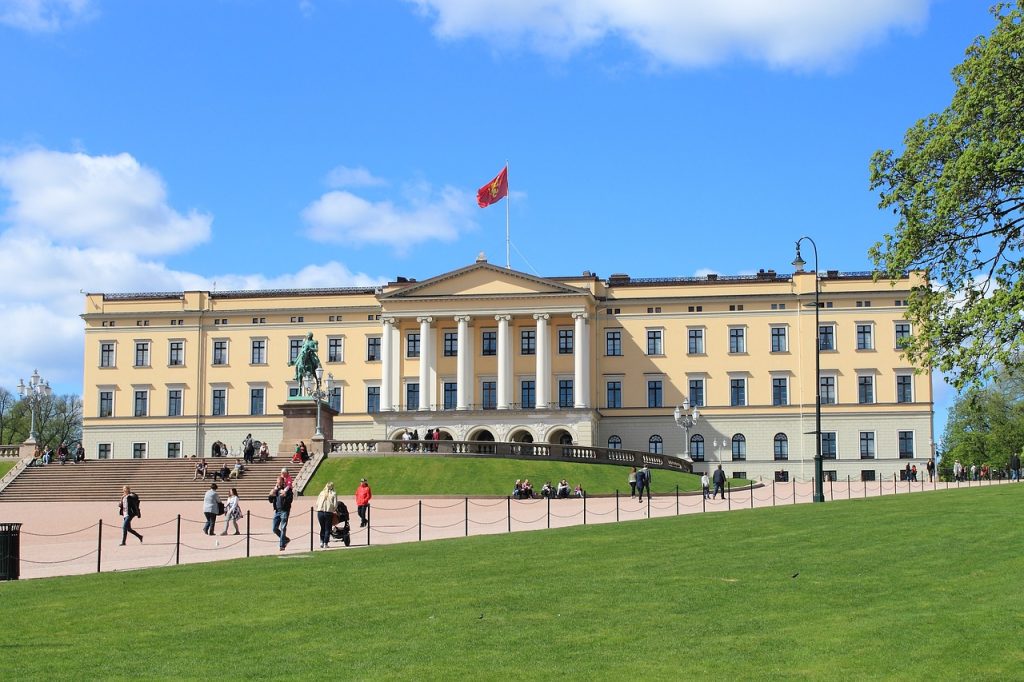 The Royal Palace in Oslo