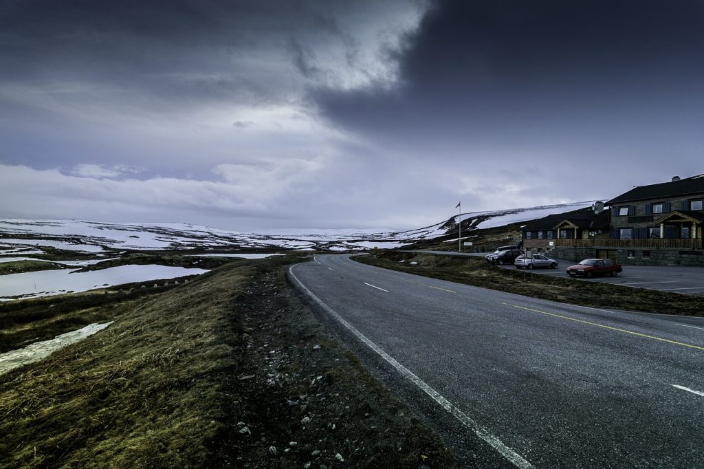 Hardanger Route in Norway