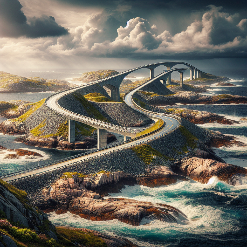 Atlantic Road in Norway