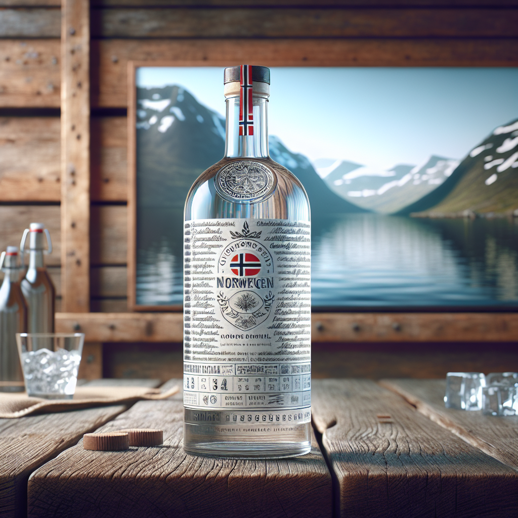 Modern Norwegian aquavit