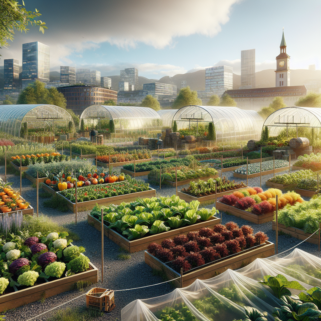 A thriving urban farm in Norway